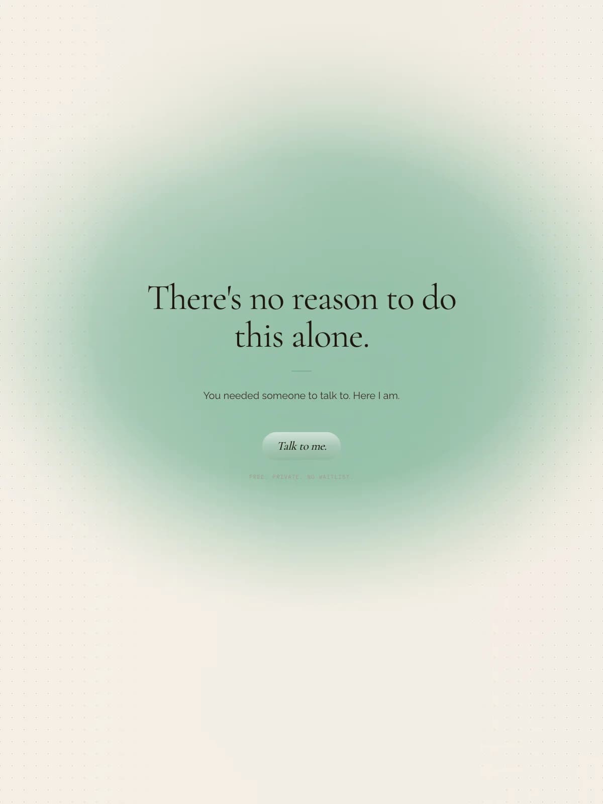 Parallax - Someone to talk to, powered by Claude. Ava helps you process and prepare for hard conversations.