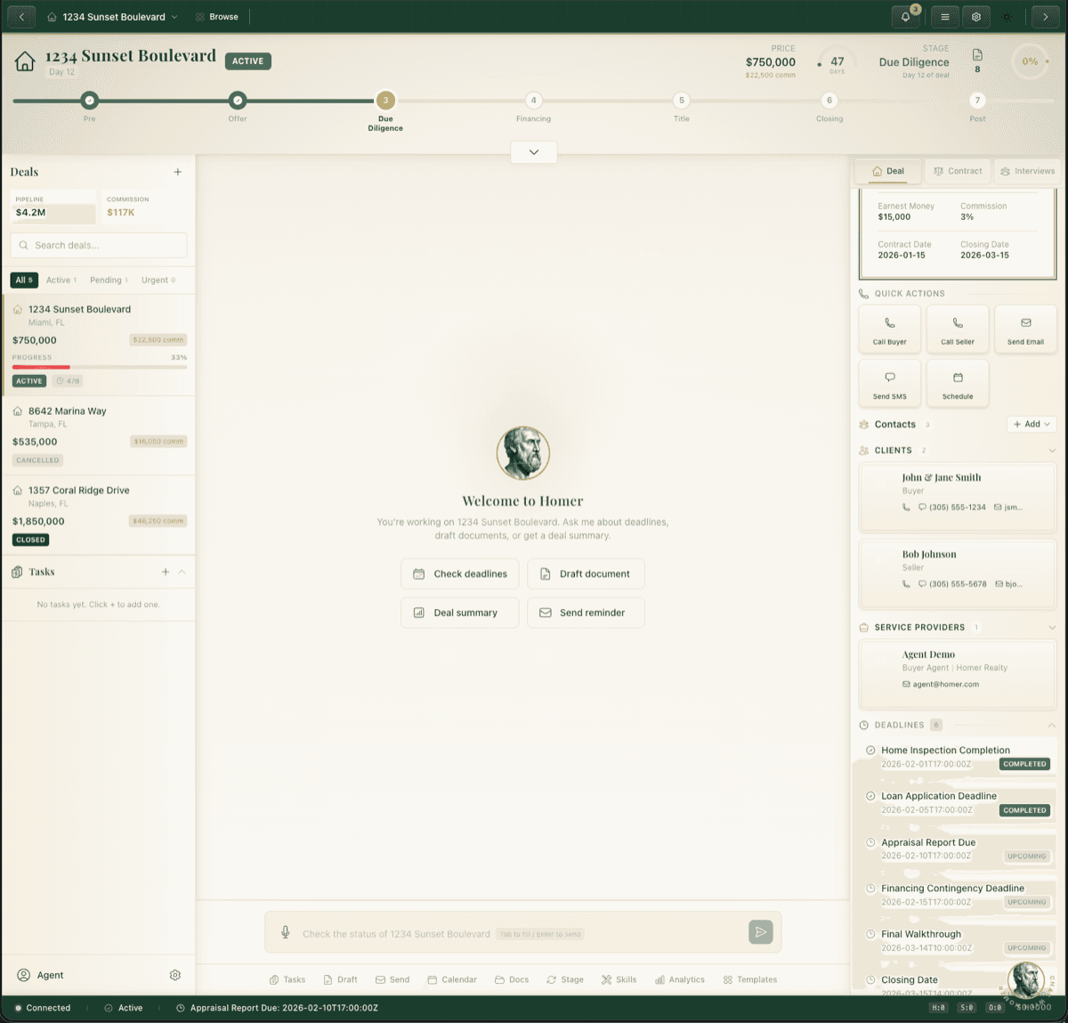 HOMER - Deal and negotiation automation platform